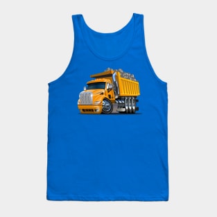 Cartoon truck Tank Top